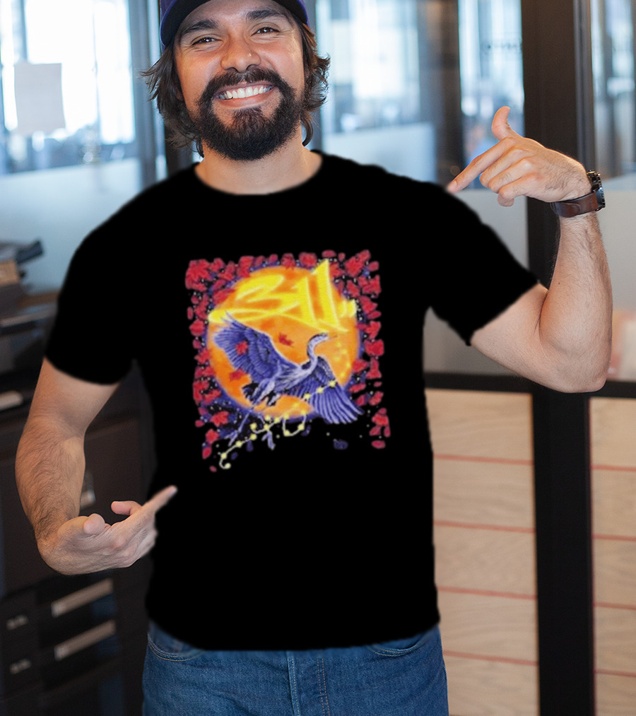 311 Band 2026 US Tour With Beach Weather Tunnel Vision Heron And Sun T-Shirt