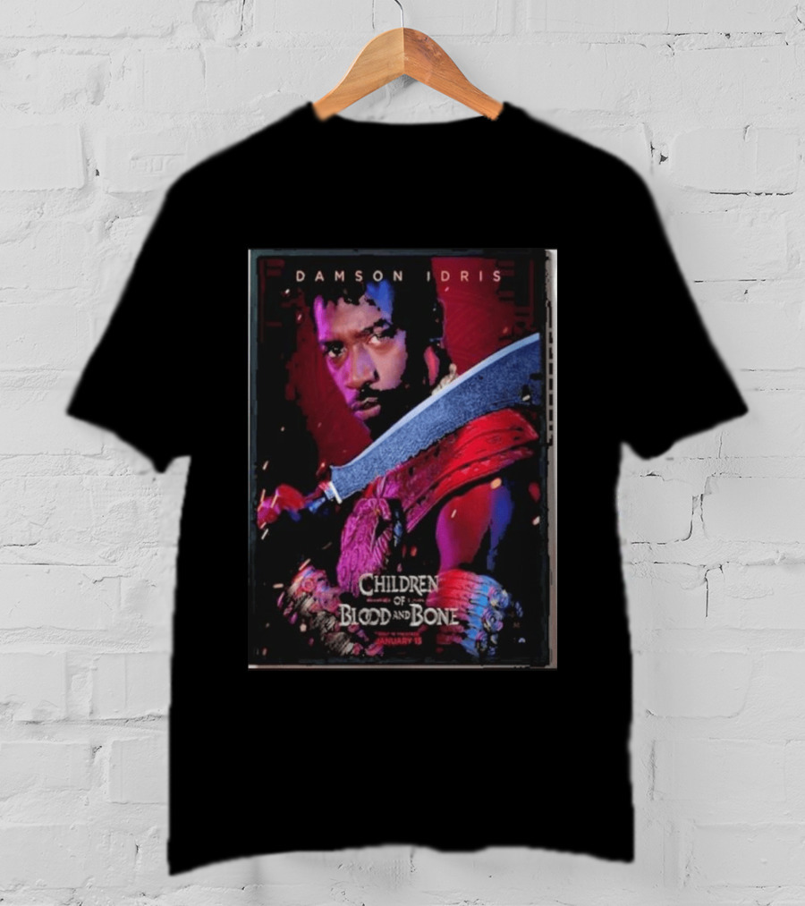 DAMSON IDRIS Children Of Blood And Bone January 15 T-Shirt