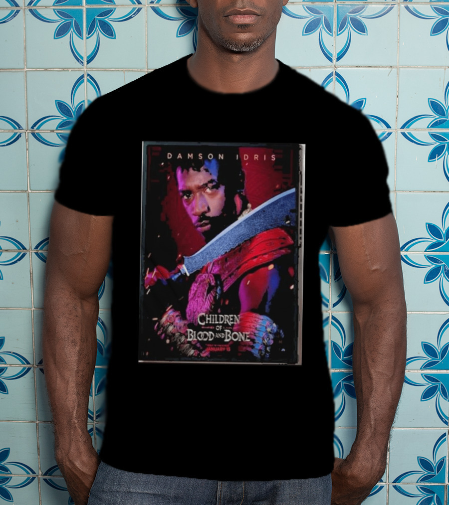 DAMSON IDRIS Children Of Blood And Bone January 15 T-Shirt