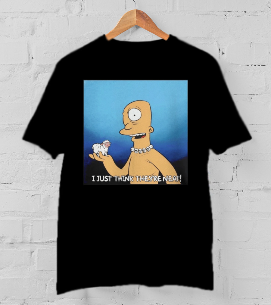 Odyssey The Cyclops I Just Think They're Neat Funny Cartoon T-Shirt