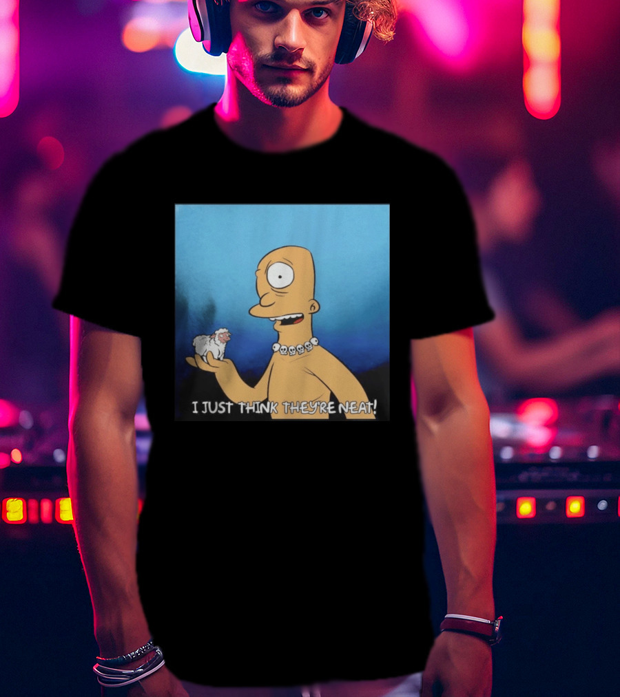 Odyssey The Cyclops I Just Think They're Neat Funny Cartoon T-Shirt