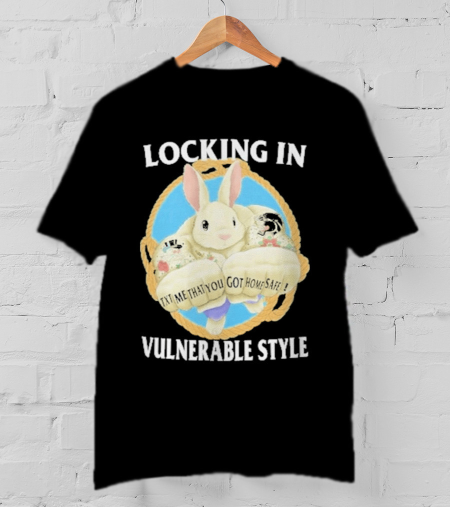 Locking In Vulnerable Style Rabbit T-Shirt