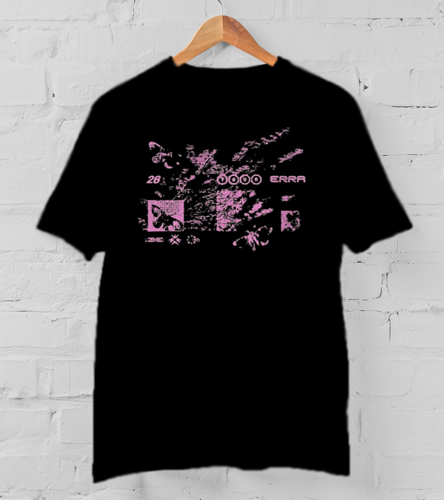 Erra 26 Tour Metalcore Progressive Metal Splatter Aesthetic T-Shirt