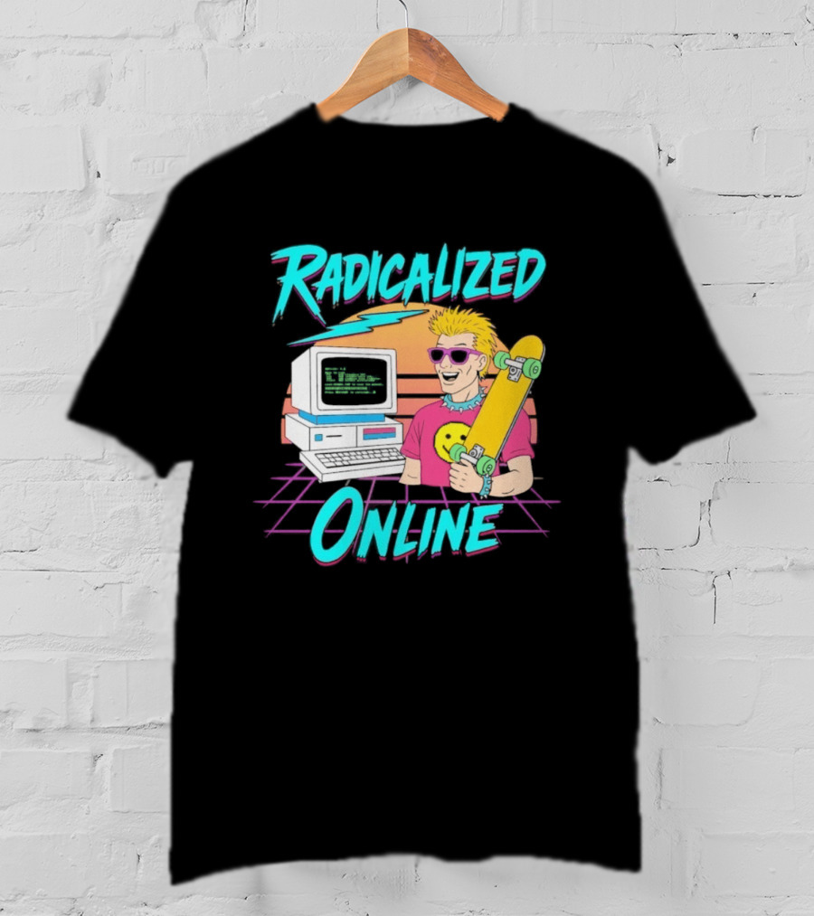 Radicalized Online Skater Computer T-Shirt