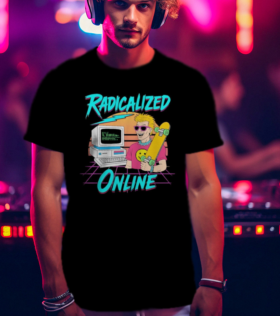 Radicalized Online Skater Computer T-Shirt