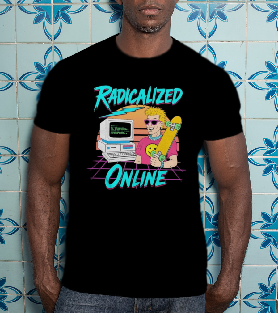 Radicalized Online Skater Computer T-Shirt