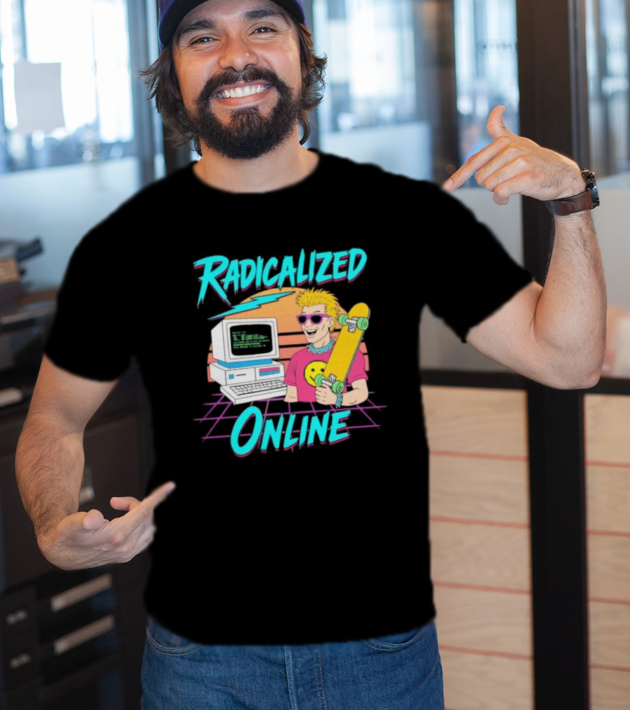 Radicalized Online Skater Computer T-Shirt