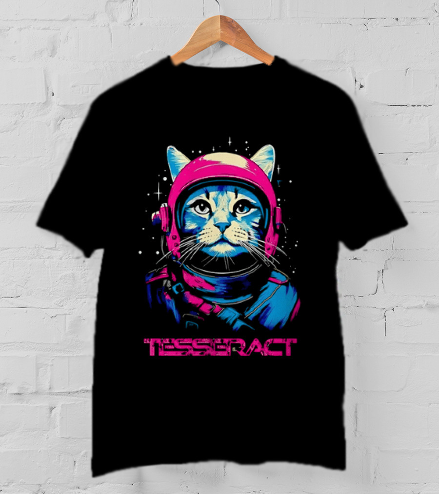 TesseracT Cosmic Cat Astronaut T-Shirt