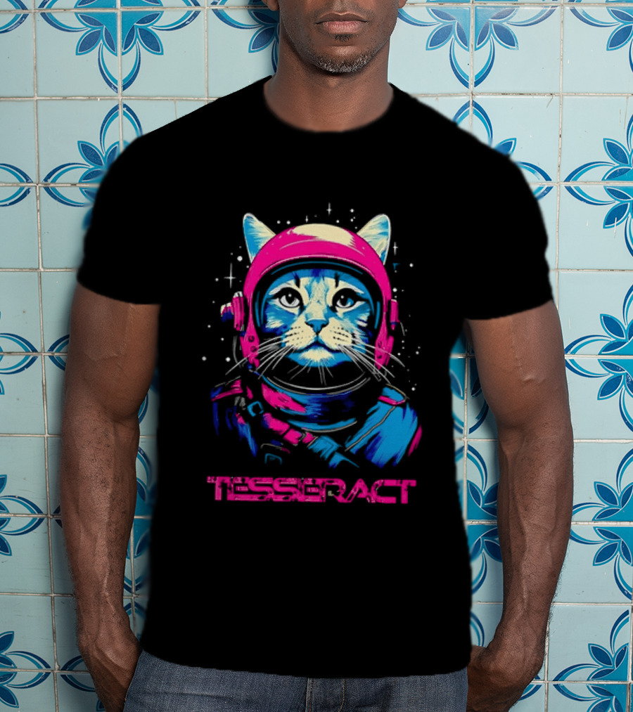 TesseracT Cosmic Cat Astronaut T-Shirt
