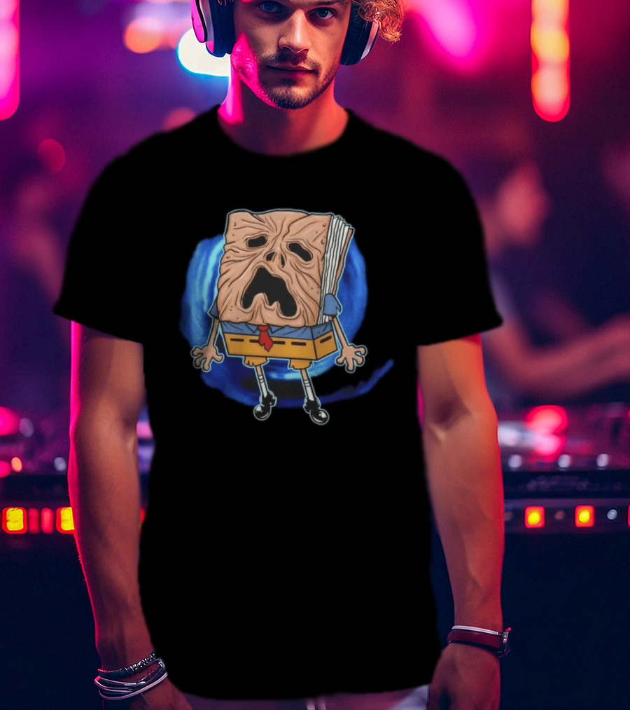 SpongeBob Necronomicon Mashup NecronomiBob T-Shirt
