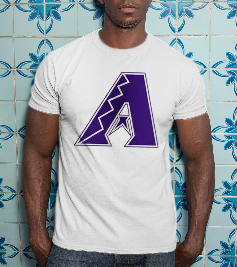 2026 Arizona Diamondbacks GCU Jersey Giveaway Purple "A" T-Shirt