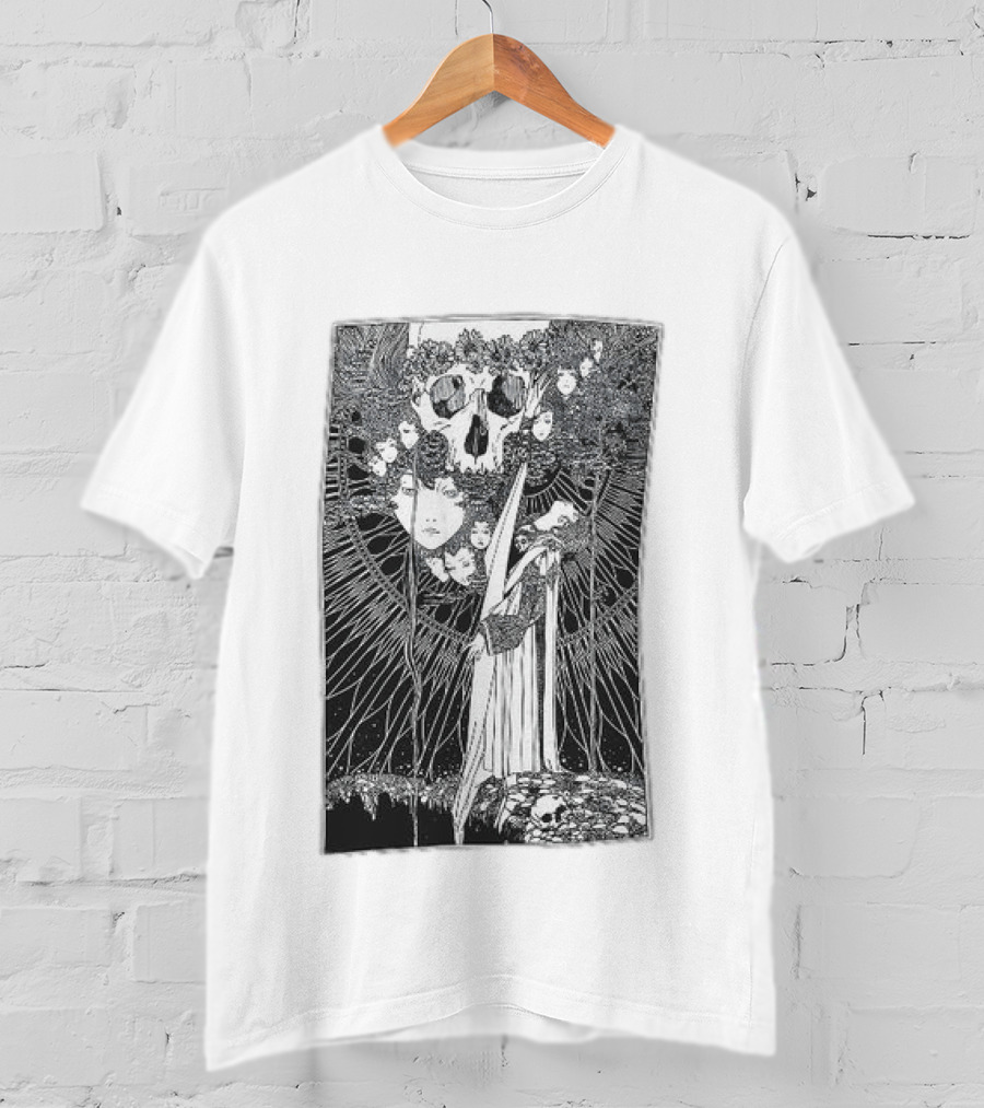 Alcest Kodama Album Art Black And White T-Shirt
