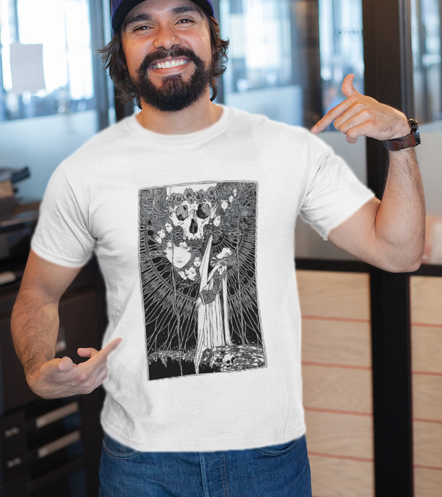 Alcest Kodama Album Art Black And White T-Shirt