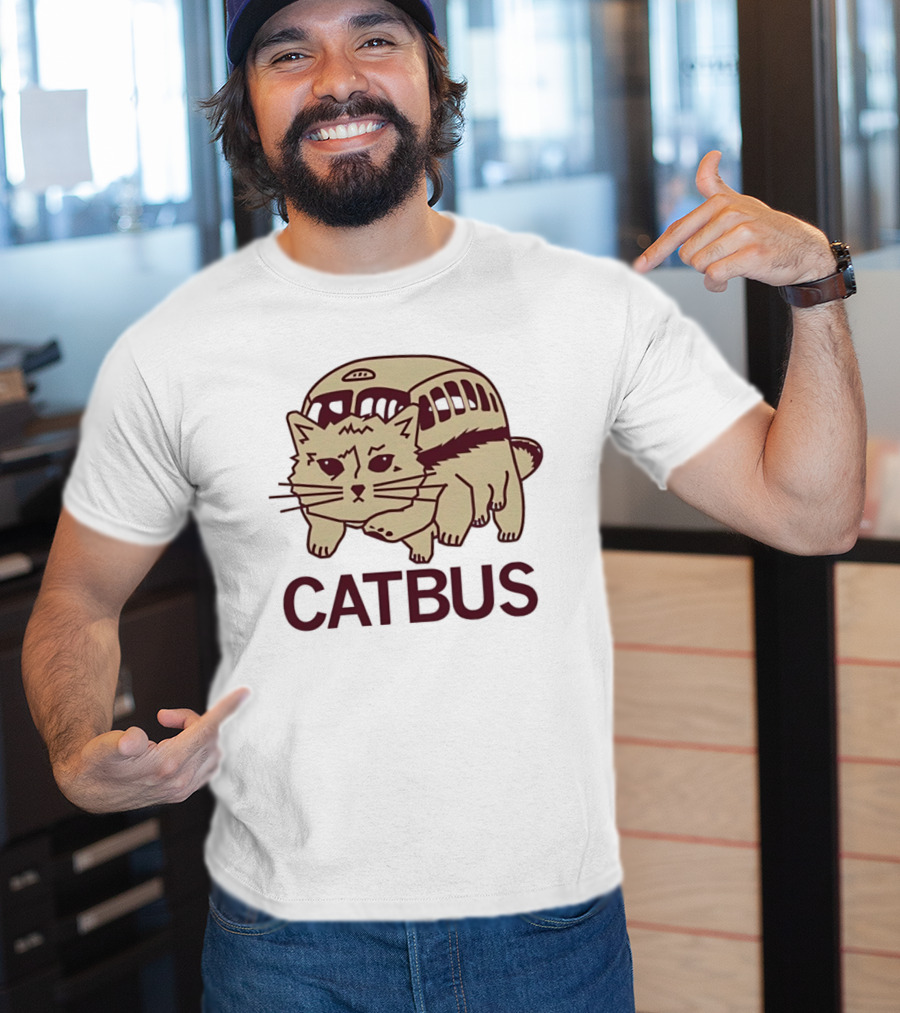 Catbus My Neighbor Totoro Studio Ghibli T-Shirt