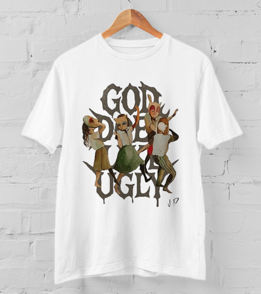 JID GDLU X Dreamville God Does Like Ugly Dollar And A Dream T-Shirt