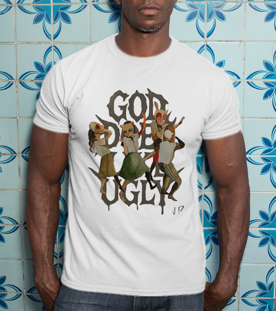 JID GDLU X Dreamville God Does Like Ugly Dollar And A Dream T-Shirt