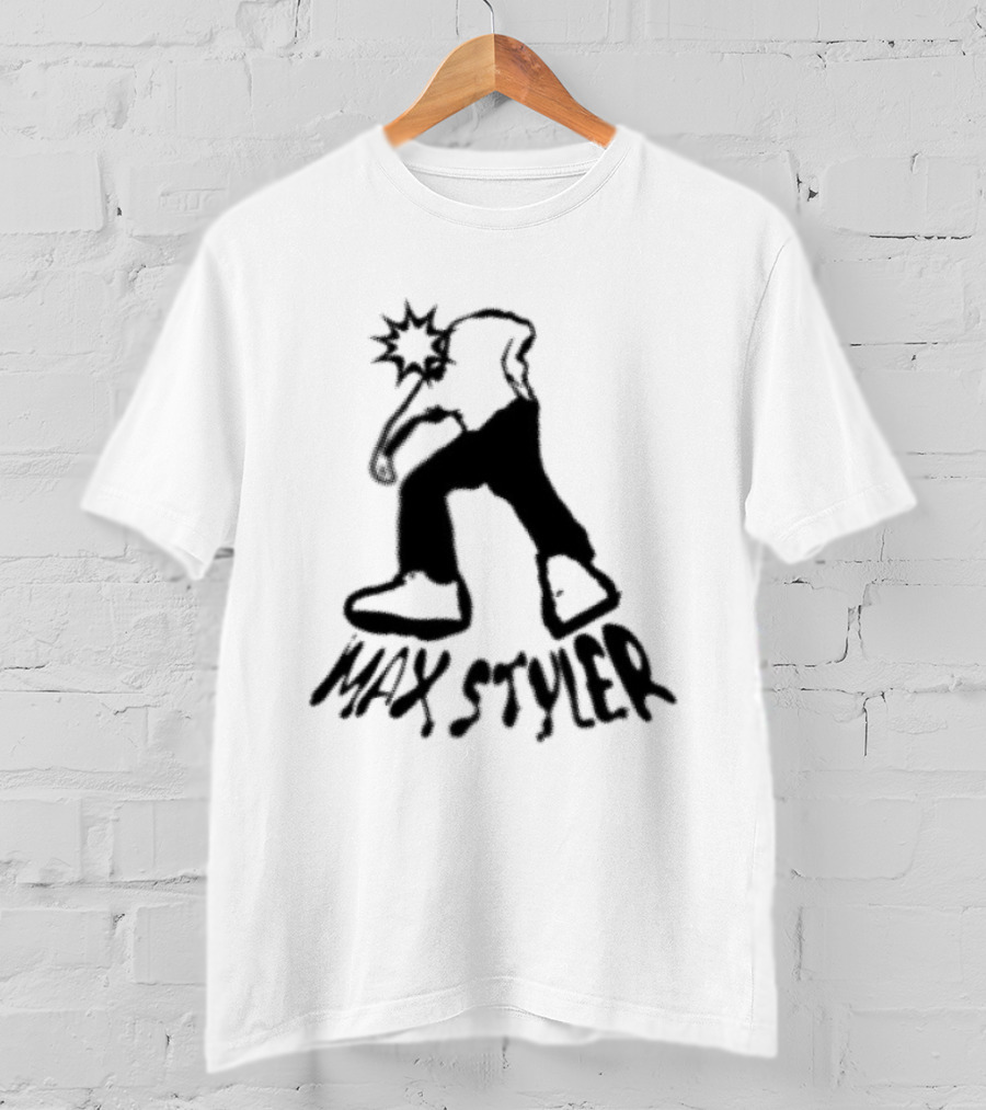 Max Styler Dancer Silhouette With Raised Arm T-Shirt