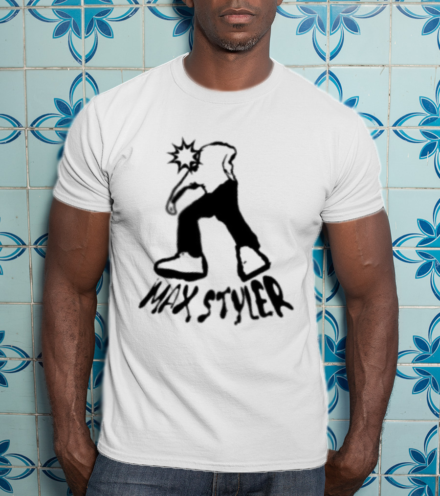 Max Styler Dancer Silhouette With Raised Arm T-Shirt
