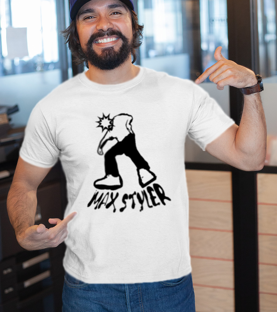 Max Styler Dancer Silhouette With Raised Arm T-Shirt