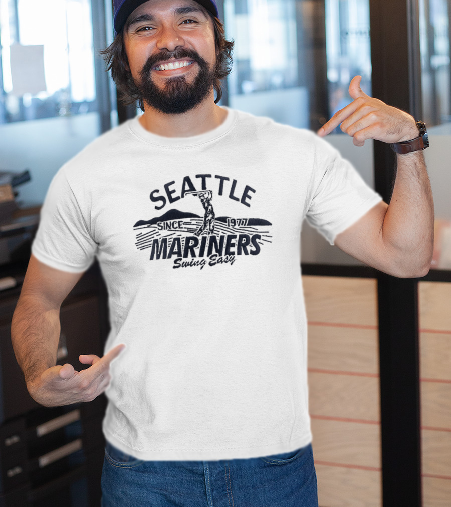 Seattle Mariners Swing Easy Since 1977 MLB T-Shirt