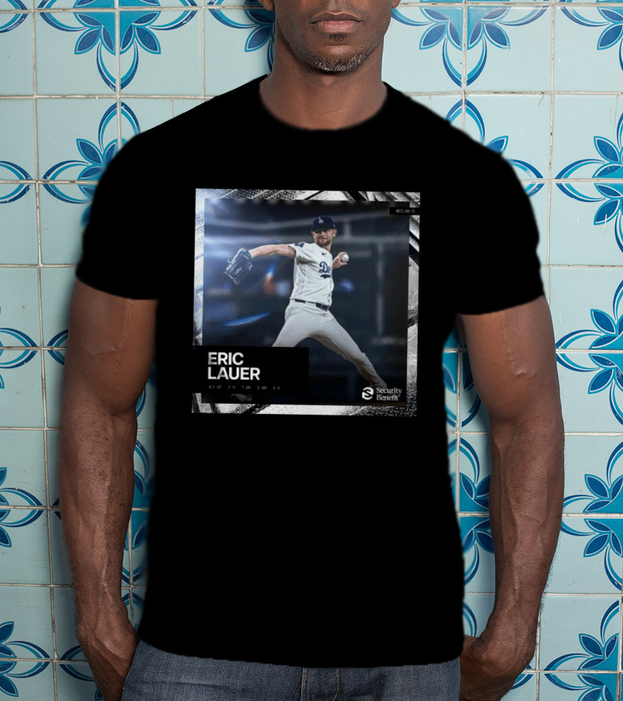 Eric Lauer Pitching Performance Dodgers Security Benefit T-Shirt