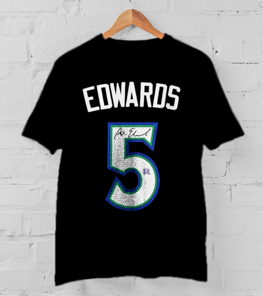 Edwards 5 Signature Basketball Fan Gear T-Shirt
