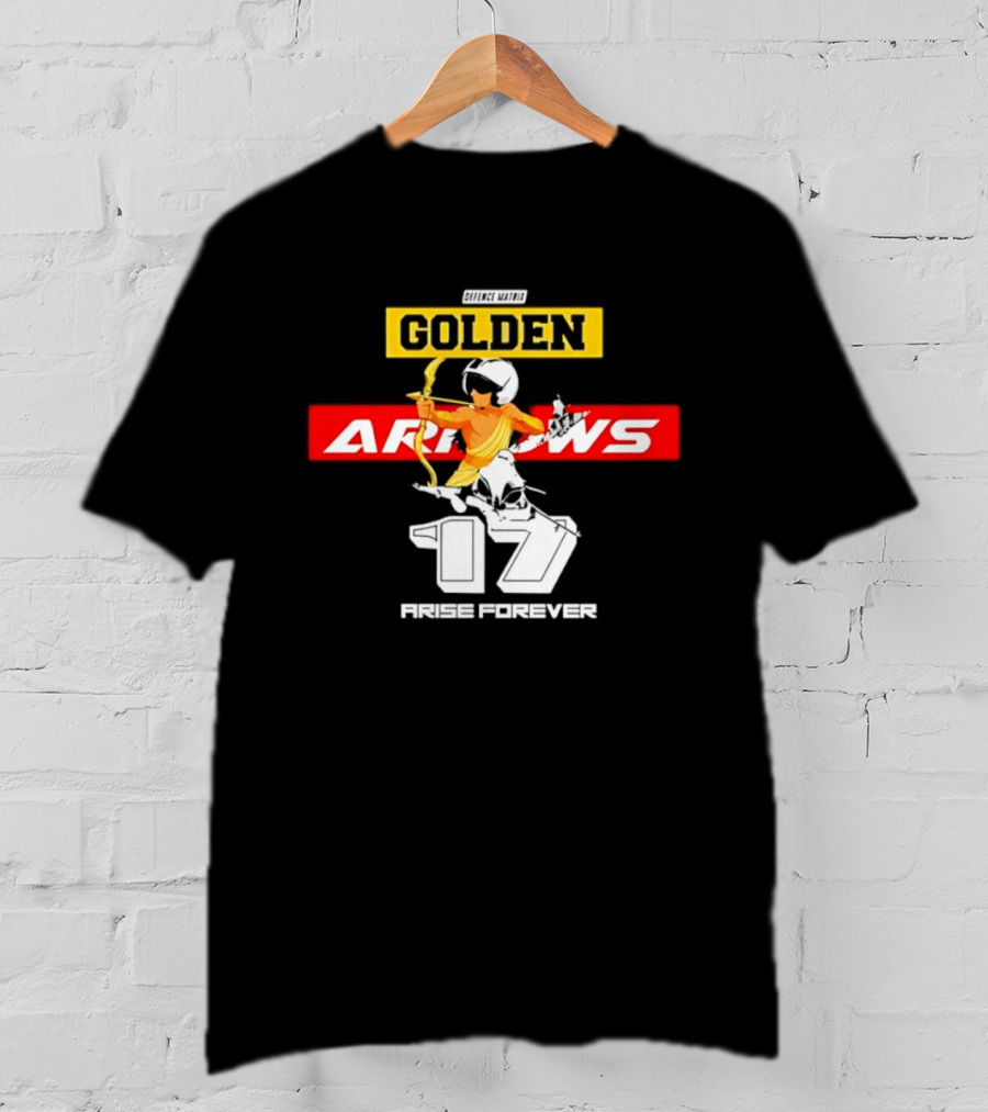 Golden Arrows 17 Arise Forever Defence Matrix T-Shirt