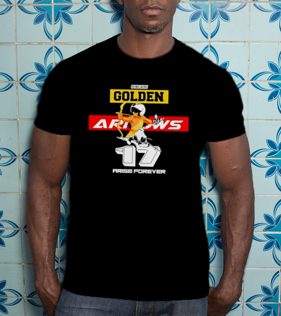 Golden Arrows 17 Arise Forever Defence Matrix T-Shirt