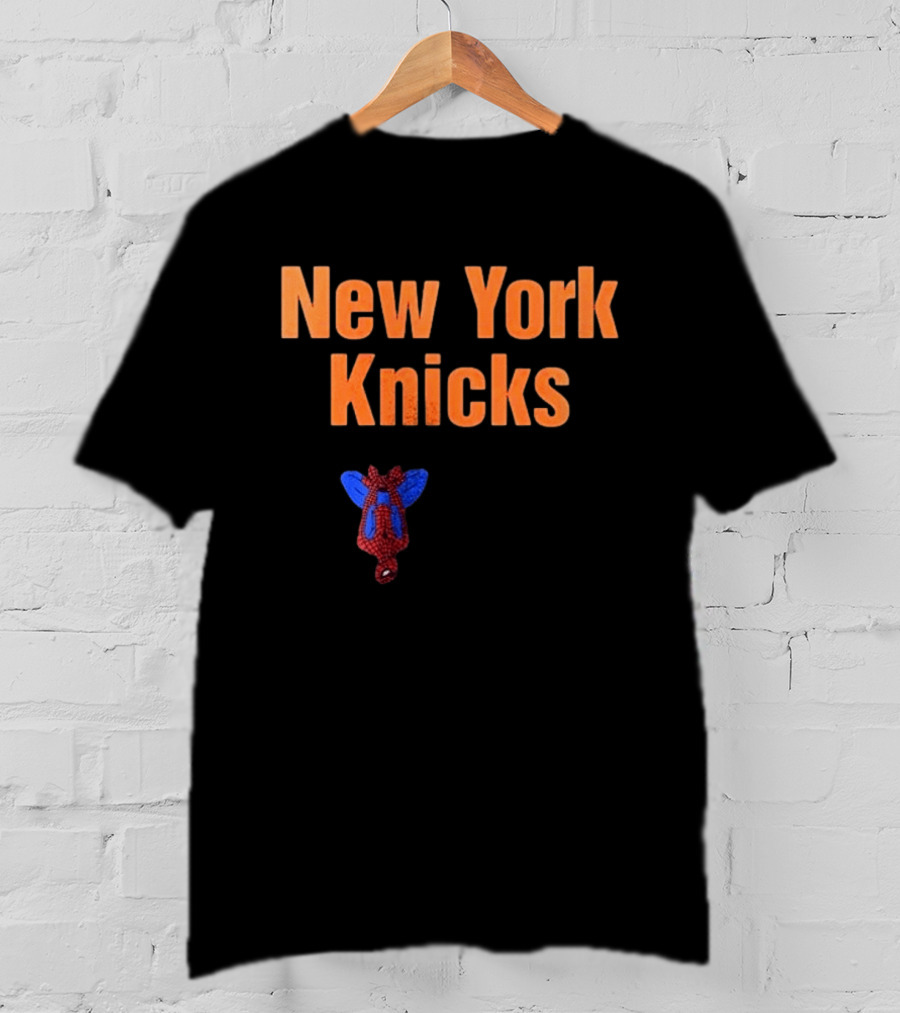 New York Knicks Spider Man Collaboration T-Shirt