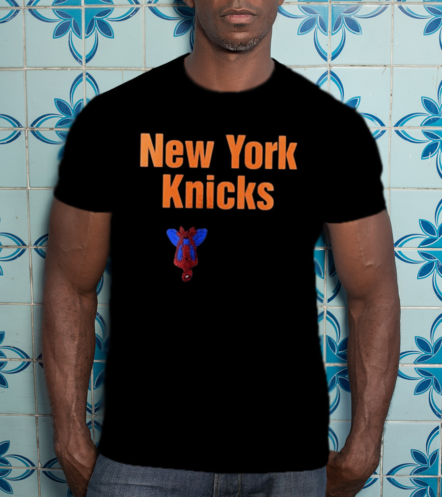 New York Knicks Spider Man Collaboration T-Shirt
