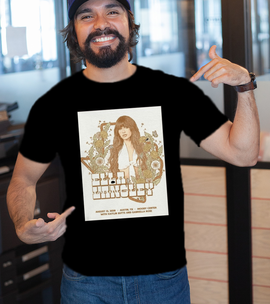 Ella Langley Moody Center Austin August 13 2026 With Kaitlin Butts And Gabriella Rose T-Shirt