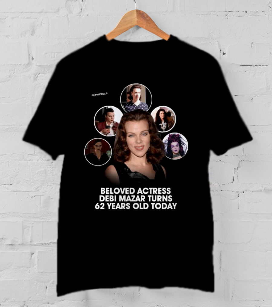 Beloved Actress Debi Mazar Celebrates 62nd Birthday With Iconic Roles AnimeFeels T-Shirt