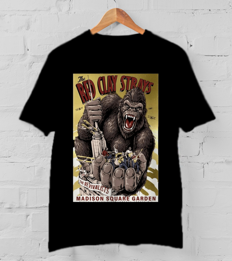 The Red Clay Strays The Revivalists Madison Square Garden New York August 09 2026 Concert T-Shirt