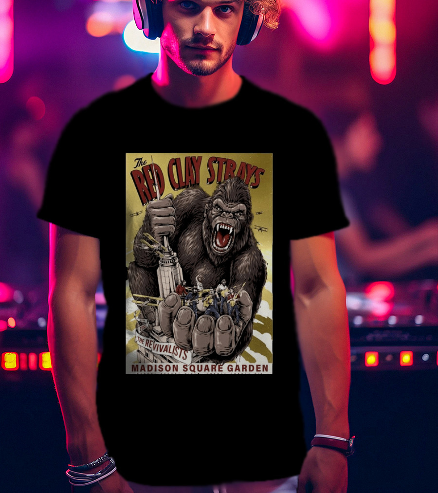 The Red Clay Strays The Revivalists Madison Square Garden New York August 09 2026 Concert T-Shirt
