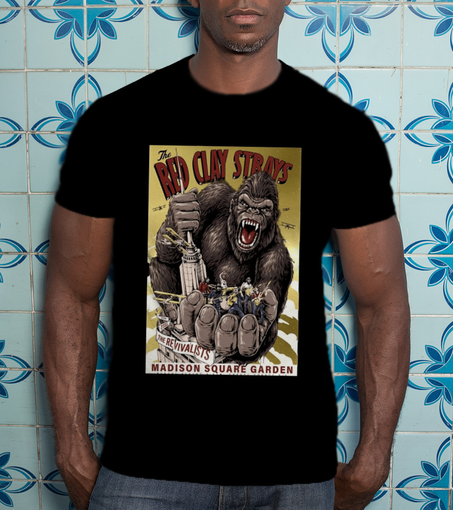 The Red Clay Strays The Revivalists Madison Square Garden New York August 09 2026 Concert T-Shirt