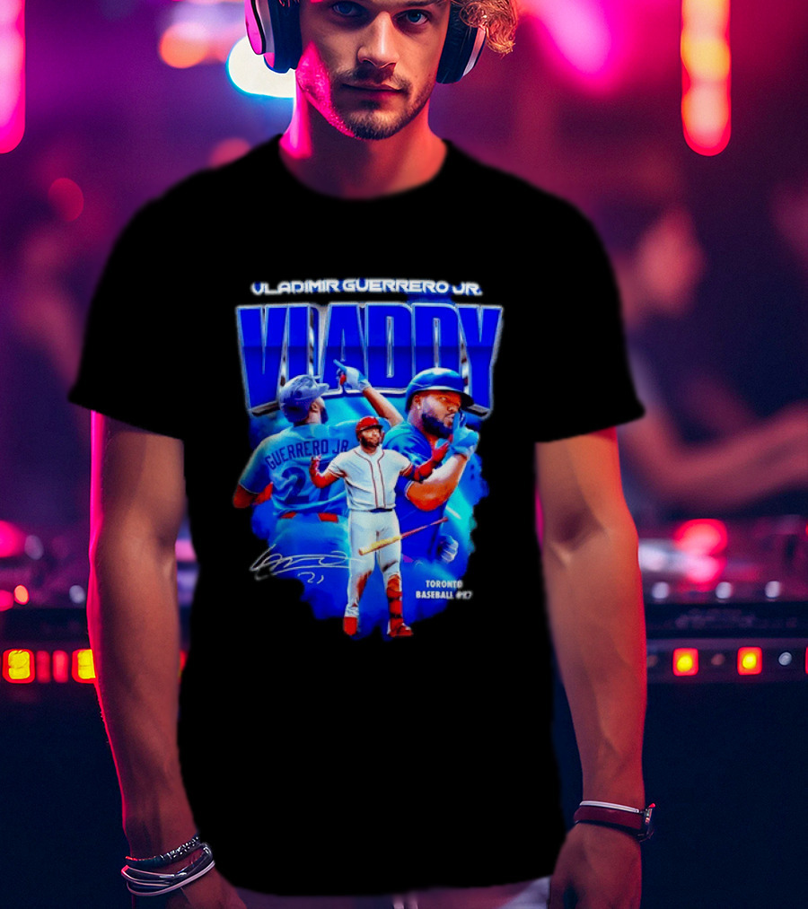 Vladimir Guerrero Jr Vladdy Toronto Blue Jays Baseball 27 T-Shirt