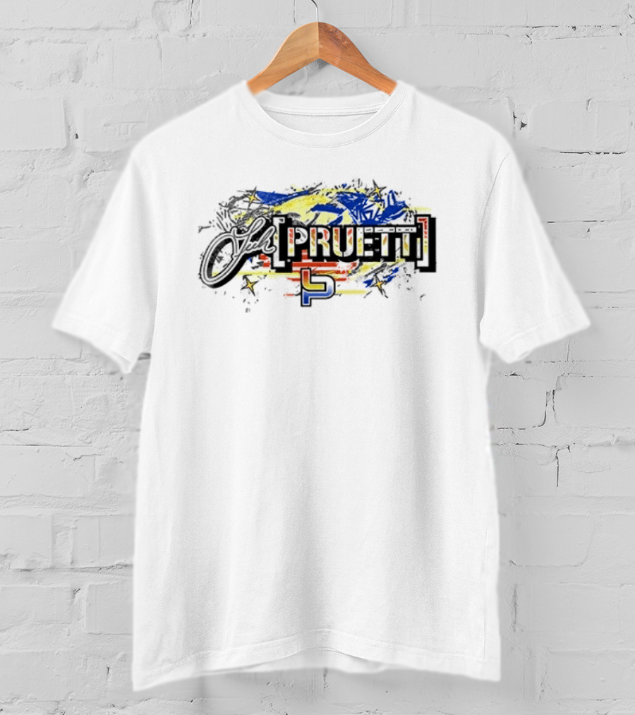 Leah Pruett 777TF Dodge Racing LP Colorful Abstract T-Shirt