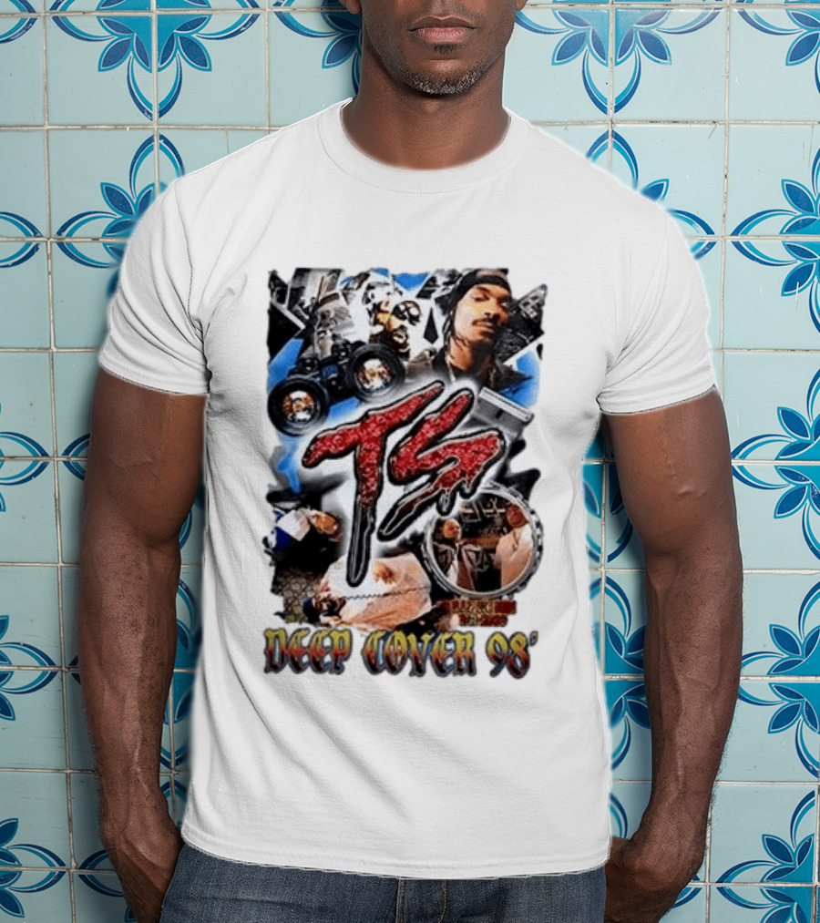 Toney Starks Deep Cover 98 RIP Big Pun 90s Rap Album Mashup T-Shirt