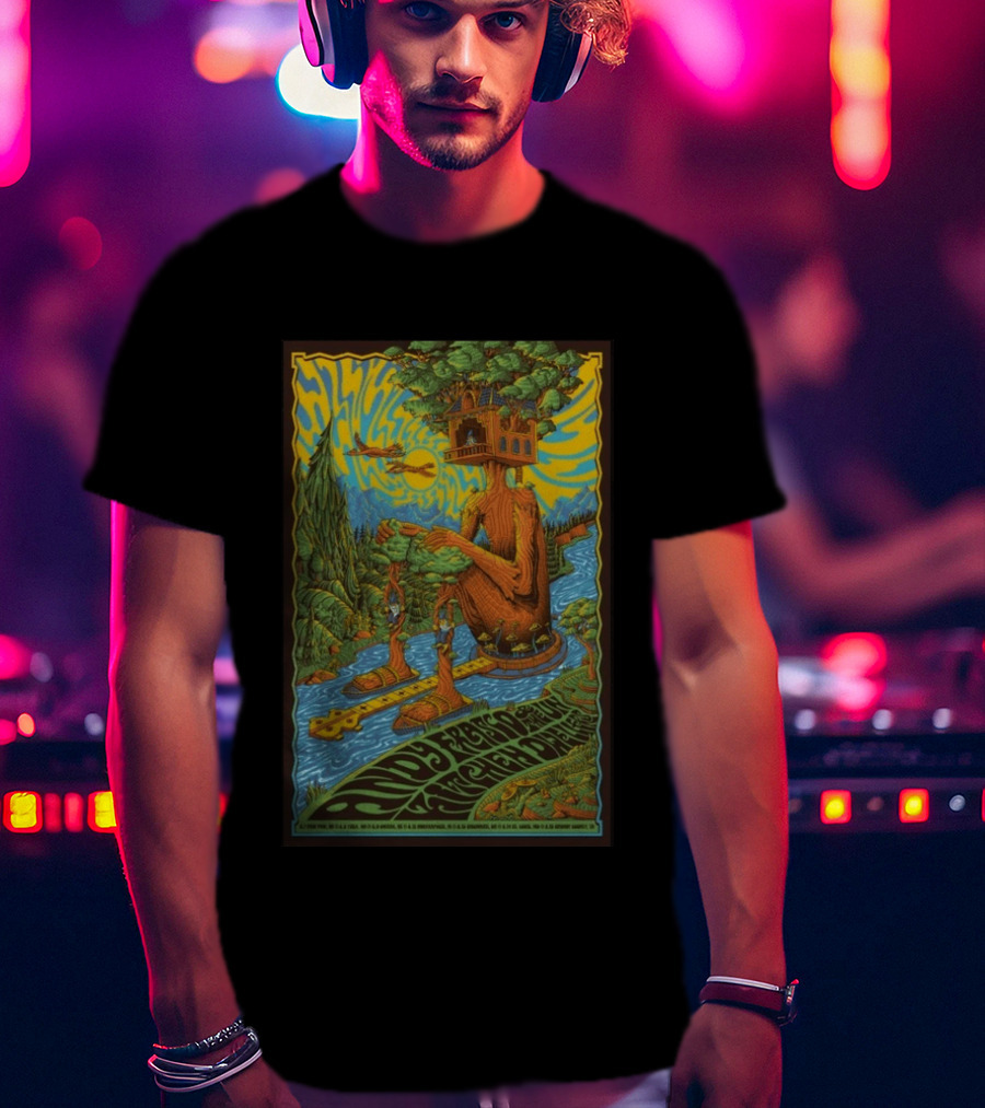 Andy Frasco Aug 14 2026 Atomic Block Party St. Louis MO Psychedelic T-Shirt