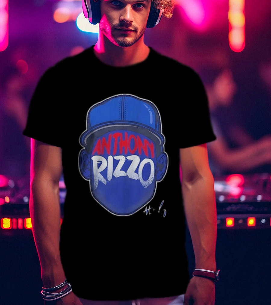 Anthony Rizzo Chicago Cubs Baseball Cap T-Shirt