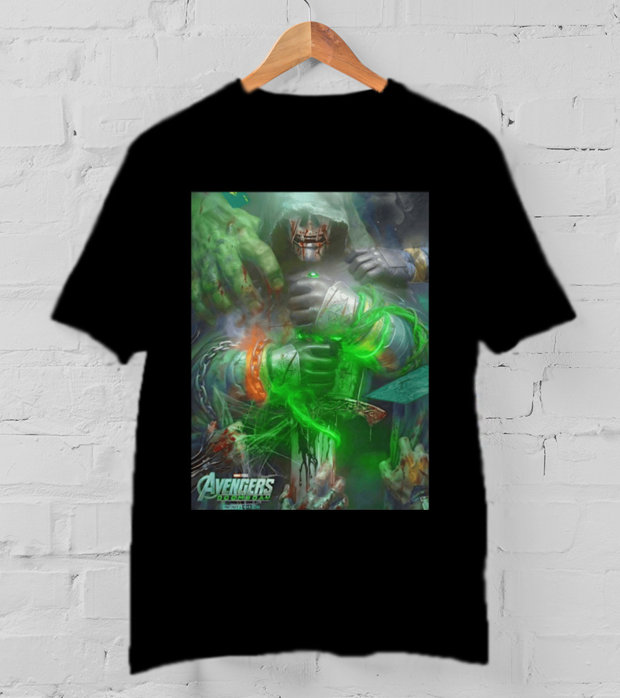 Avengers Doomsday Infinity Vision Powered Heroes Chaos T-Shirt