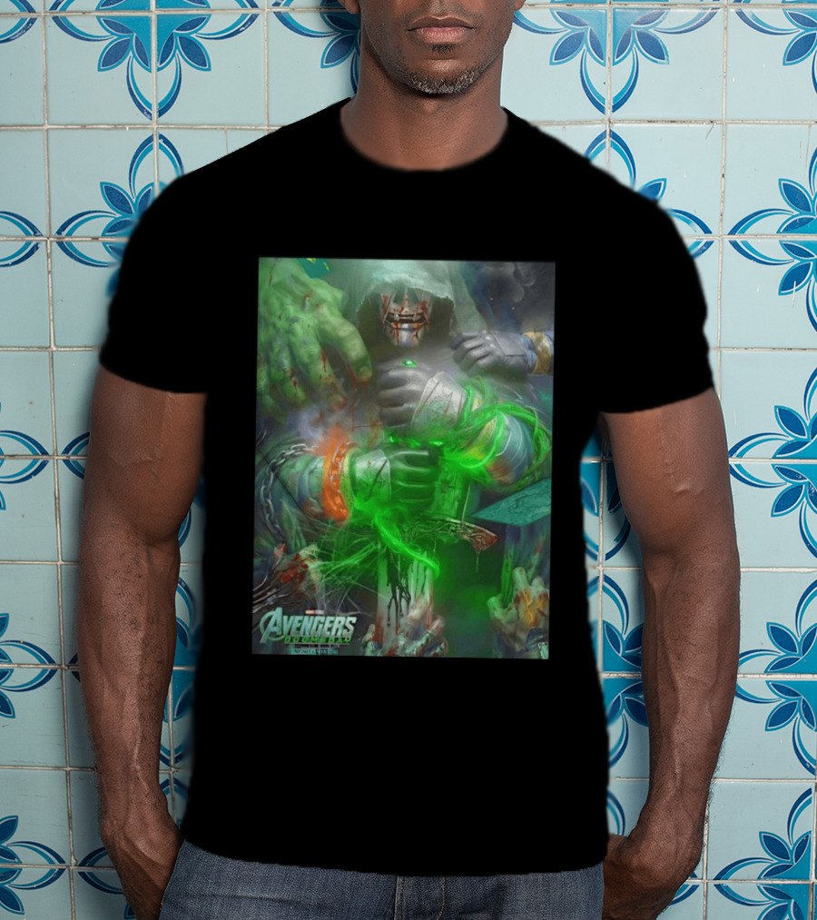 Avengers Doomsday Infinity Vision Powered Heroes Chaos T-Shirt