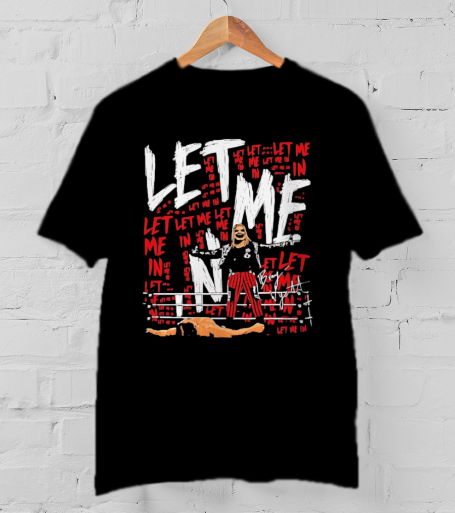 Bray Wyatt The Fiend Let Me In Wrestling Graffiti T-Shirt