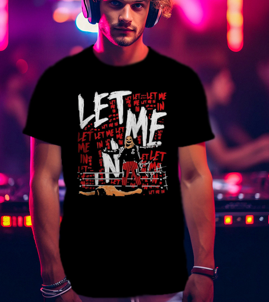 Bray Wyatt The Fiend Let Me In Wrestling Graffiti T-Shirt
