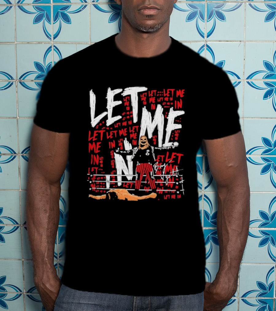 Bray Wyatt The Fiend Let Me In Wrestling Graffiti T-Shirt
