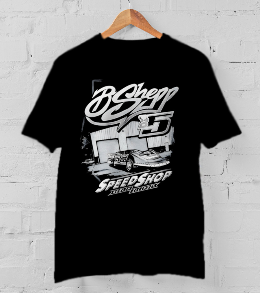 BShepp 5 Speedshop Racing Berlin Illinois T-Shirt