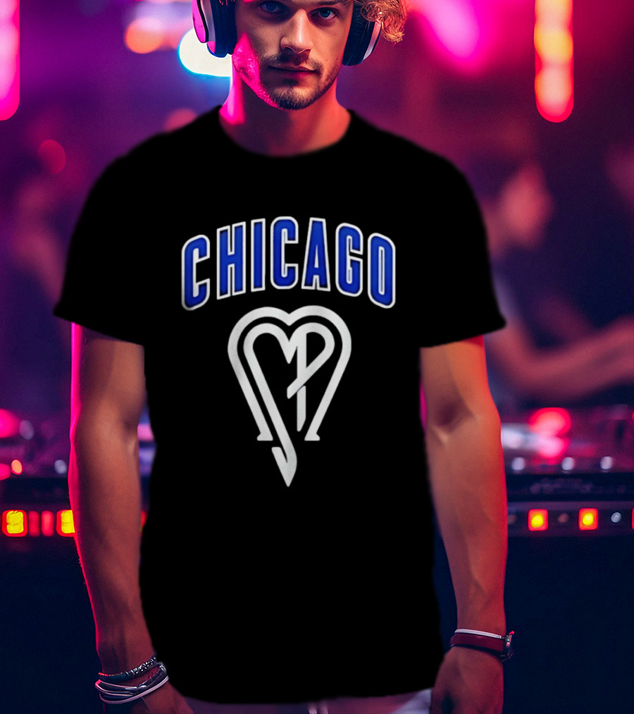 Chicago City Heart Love T-Shirt
