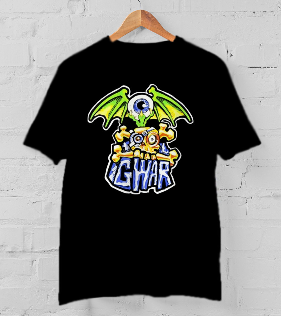 Gwar Winged Eyeball Skull Heavy Metal T-Shirt