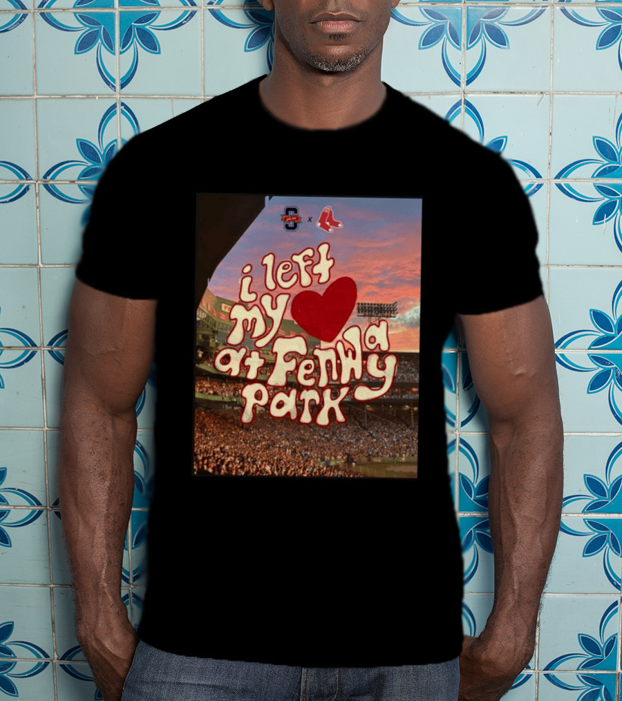 Cleveland Guardians Boston Red Sox I Left My Heart At Fenway Park T-Shirt