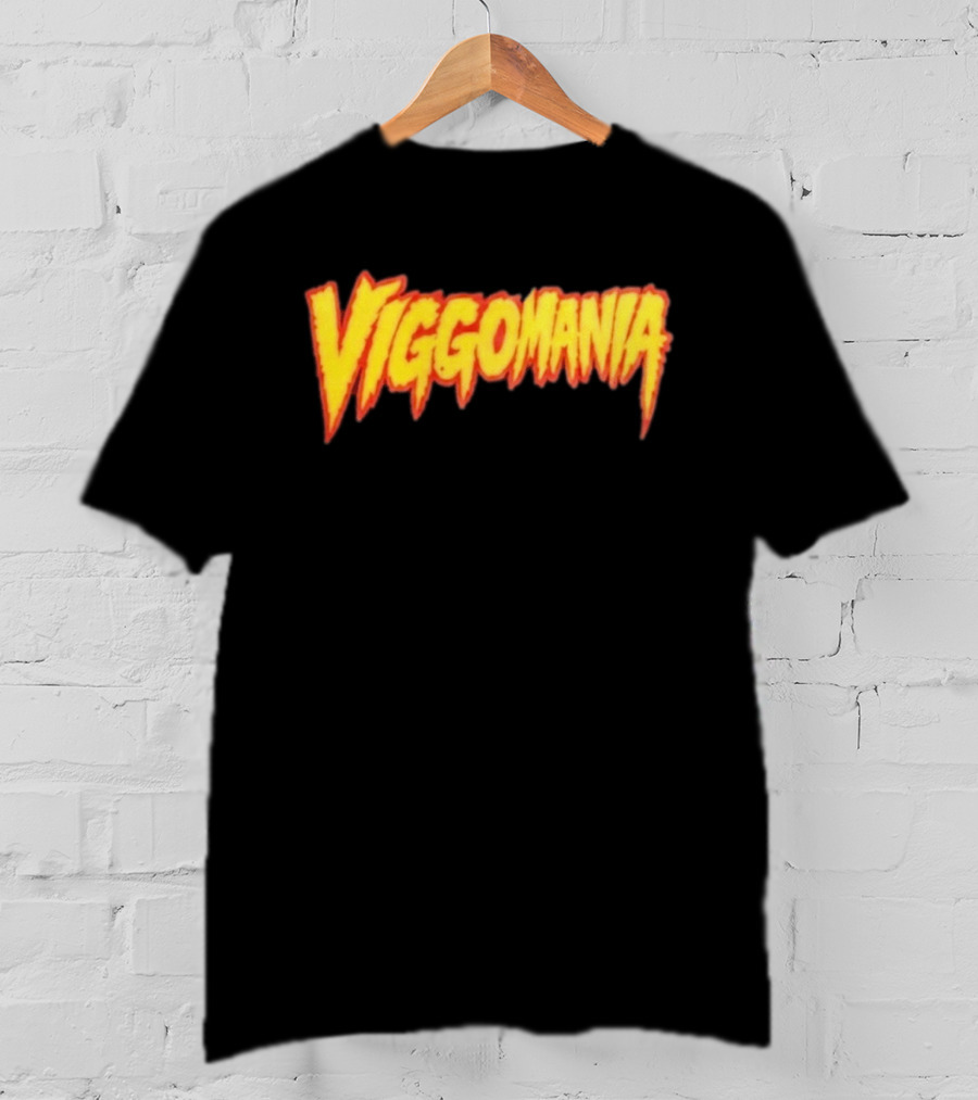 VIGGOMANIA Bold Retro Style Text Trend T-Shirt